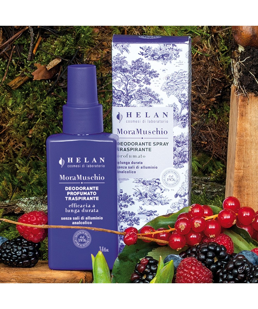 HELAN Mora Muschio Deodorante Profumato traspirante in spray