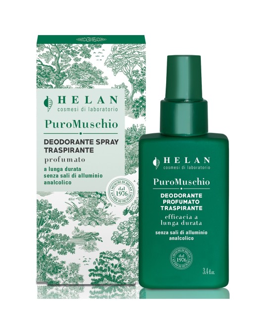 HELAN Puro Muschio Deodorante Profumato traspirante in spray