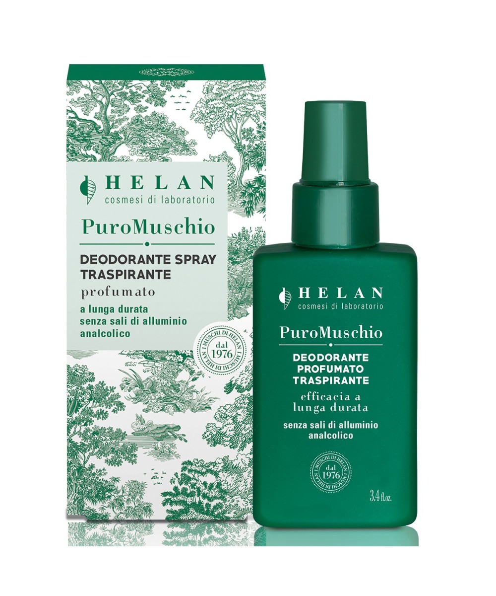 HELAN Puro Muschio Deodorante Profumato traspirante in spray