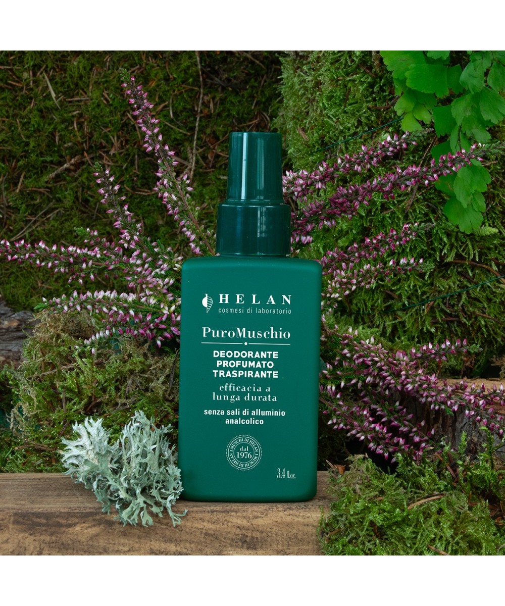 HELAN Puro Muschio Deodorante Profumato traspirante in spray