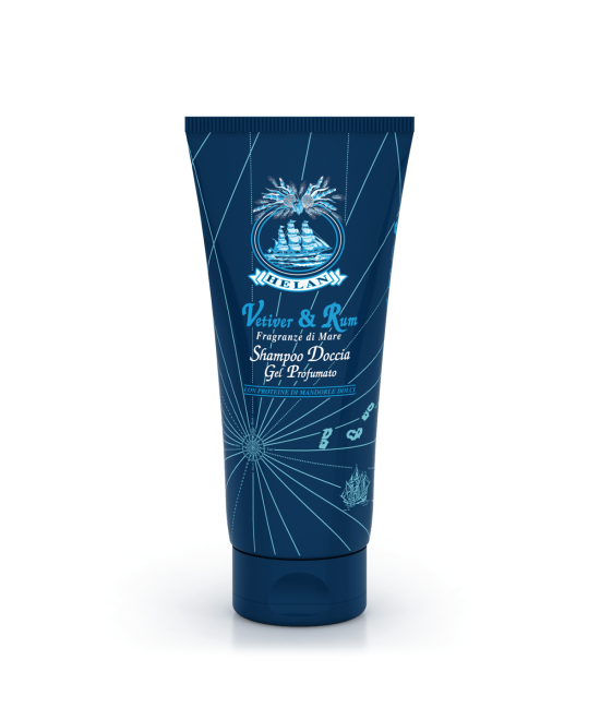 HELAN Vetiver & Rum Shampoo Doccia Gel Profumato