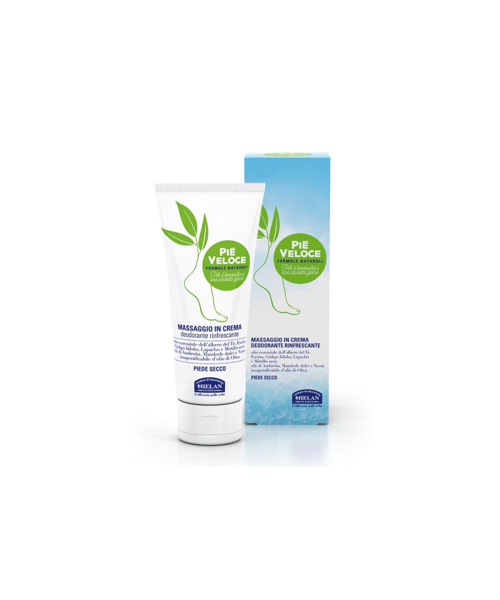 HELAN Piè Veloce Massaggio in Crema Deodorante Rinfrescante