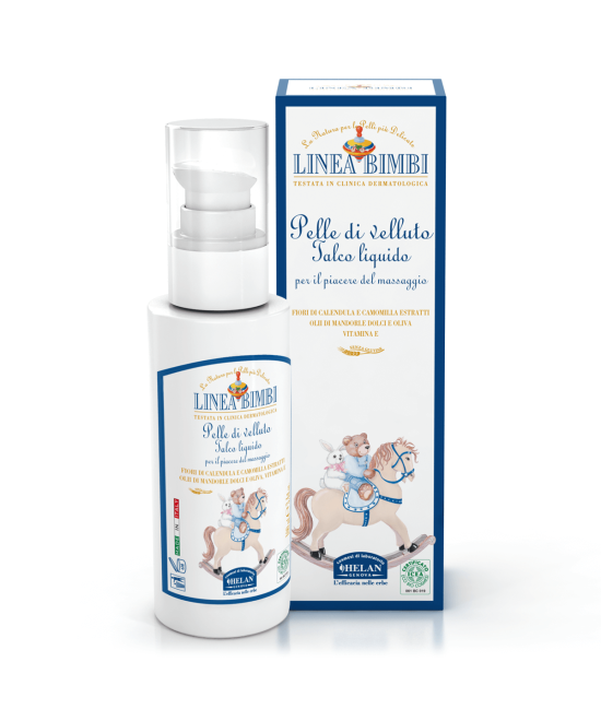 HELAN Linea Bimbi Pelle di Velluto Talco Liquido 100 mL