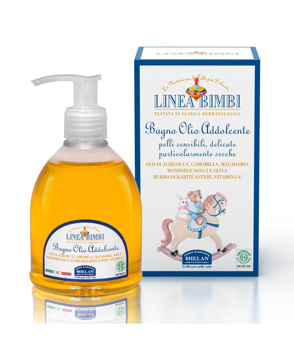 HELAN Linea Bimbi Bagno Olio Addolcente