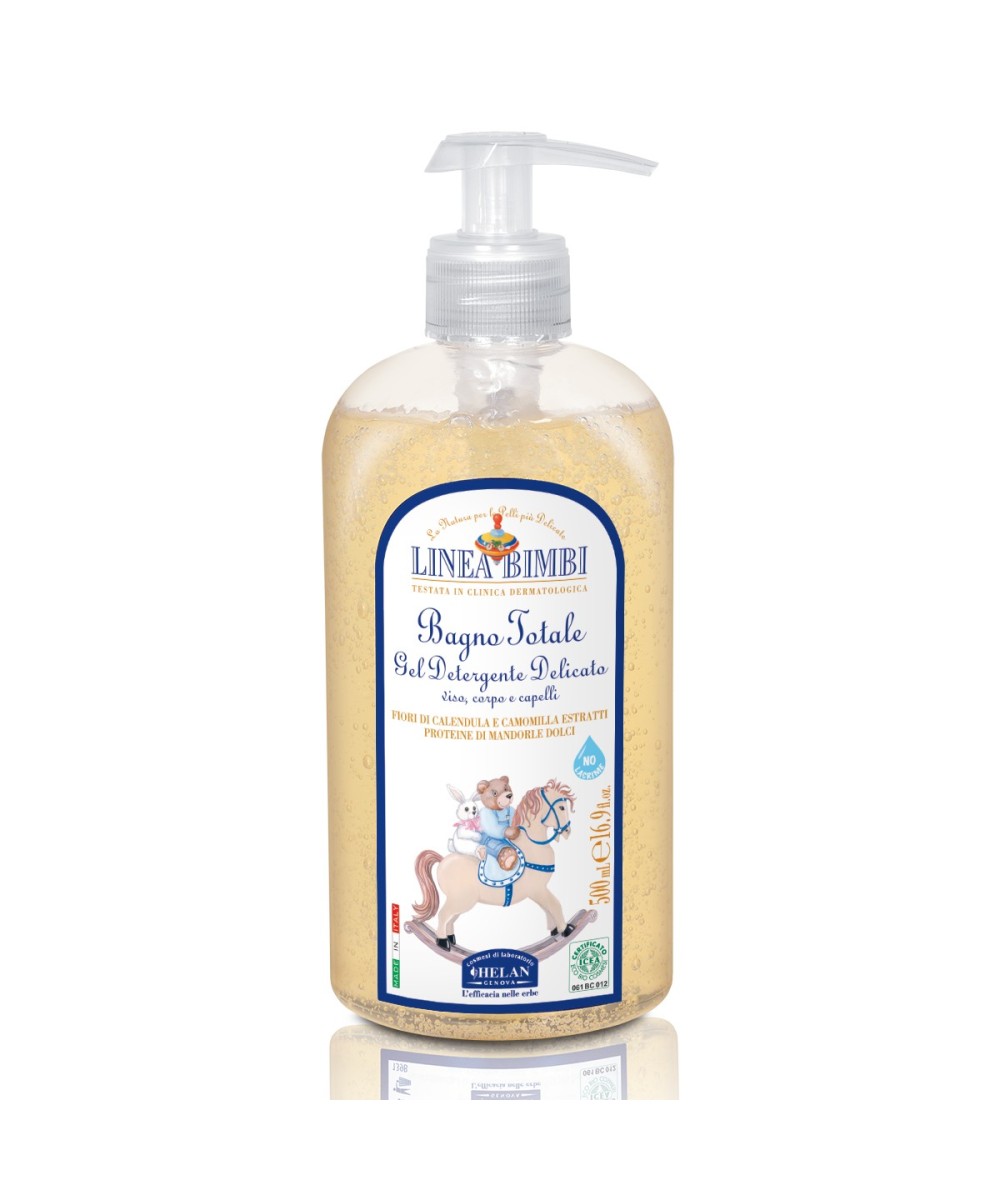 HELAN Linea Bimbi Bagno Totale Gel Detergente Delicato - 500 ml