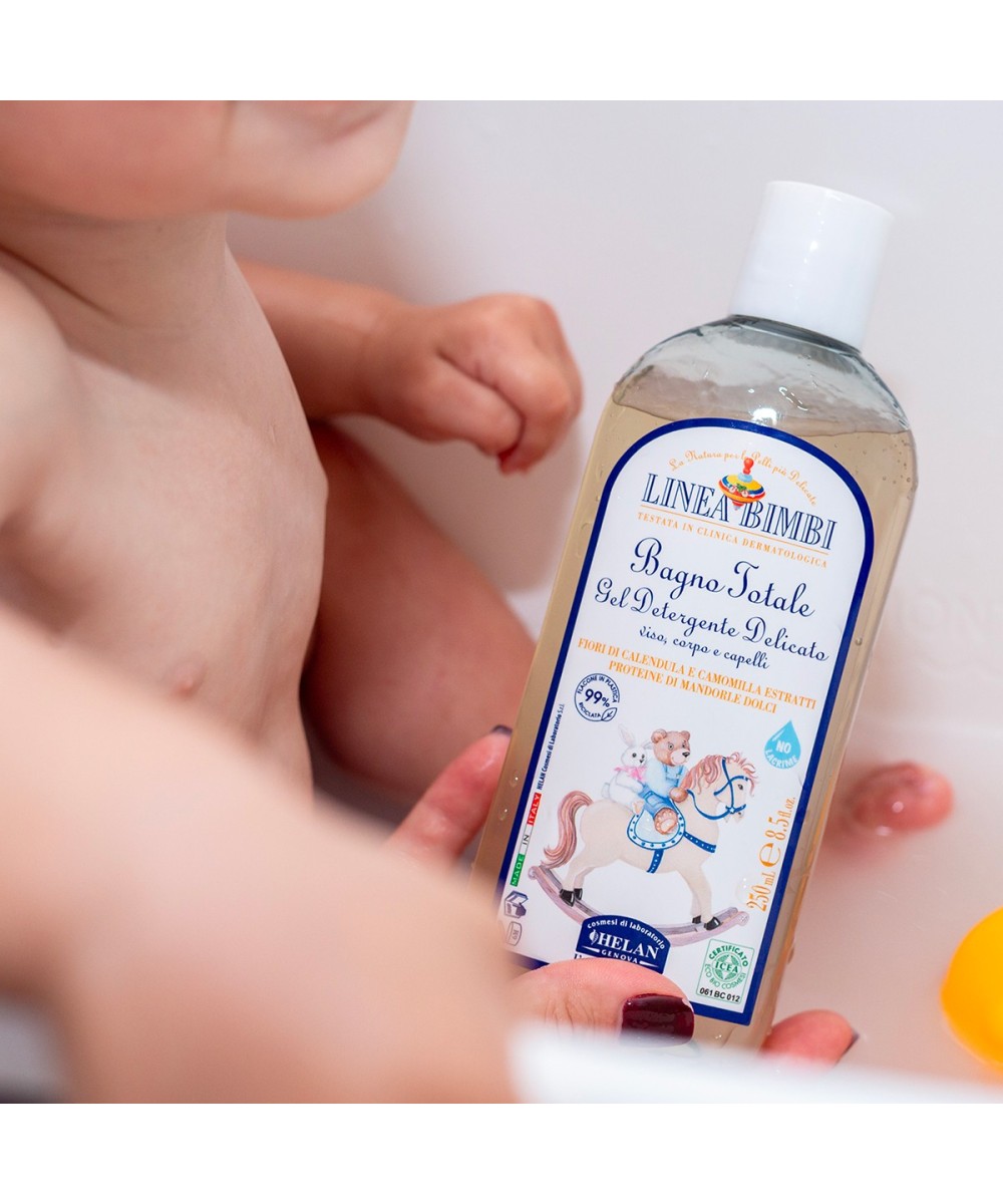 HELAN Linea Bimbi Bagno Totale Gel Detergente Delicato - 250 ml