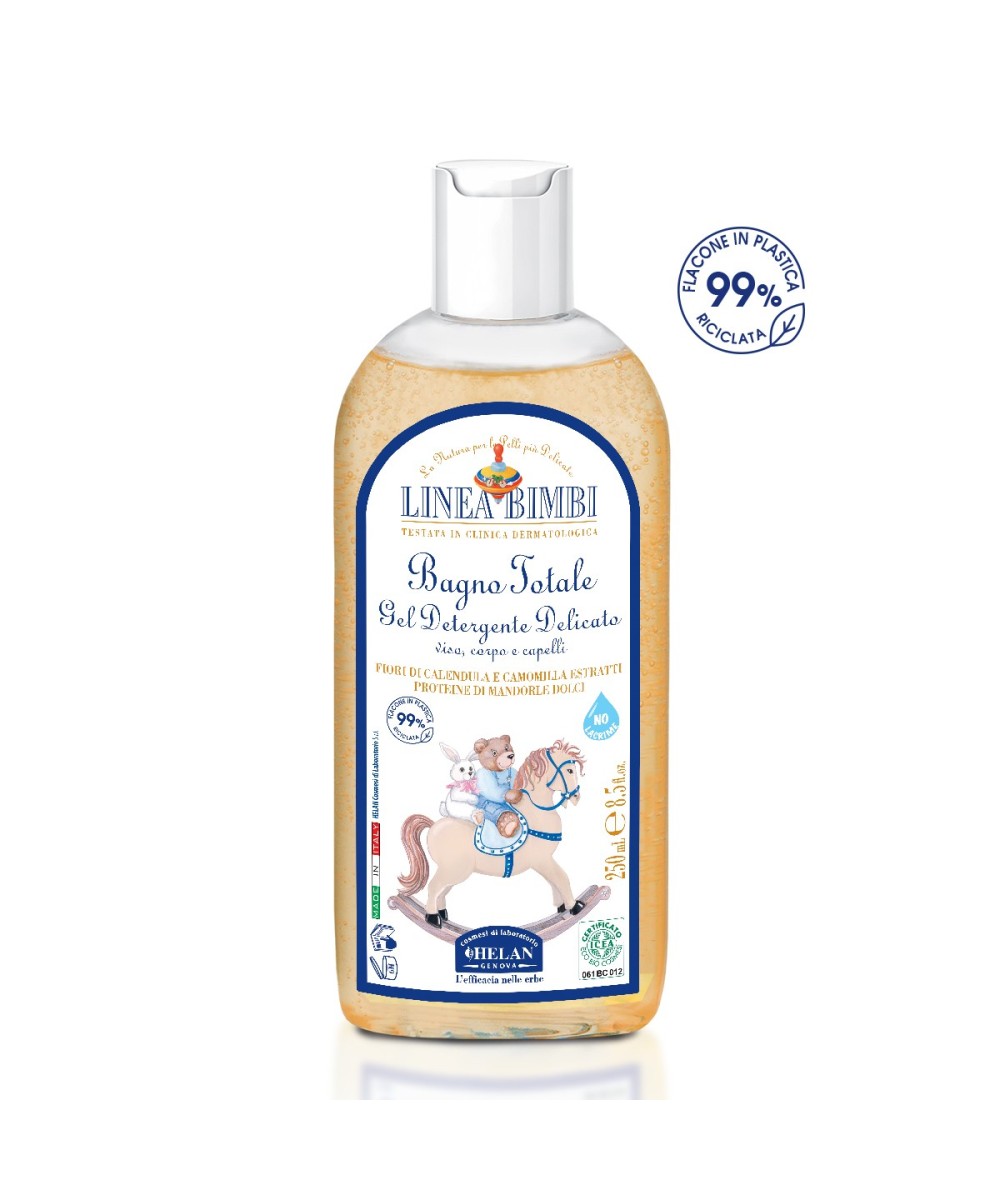 HELAN Linea Bimbi Bagno Totale Gel Detergente Delicato - 250 ml