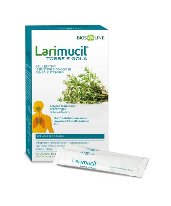 BIOS LINE Larimucil Tosse e Gola Bustine