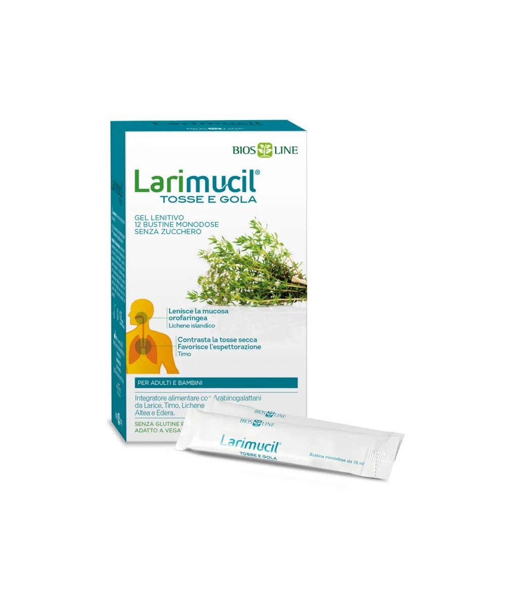 BIOS LINE Larimucil Tosse e Gola Bustine