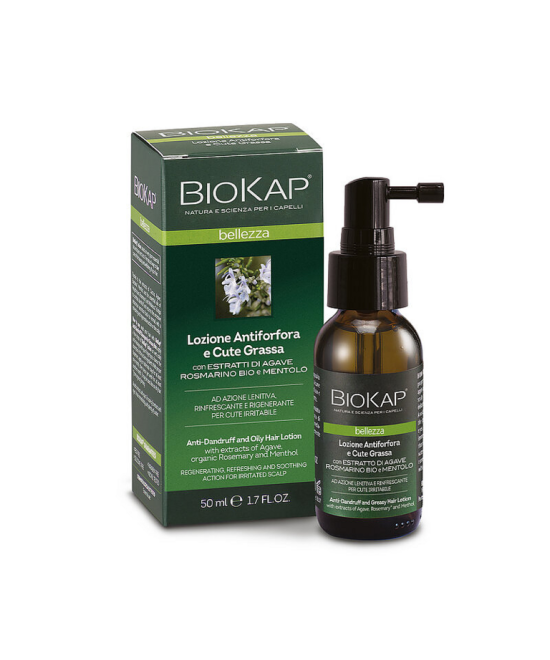 BIOS LINE BioKap Bellezza Lozione Antiforfora e Cute Grassa