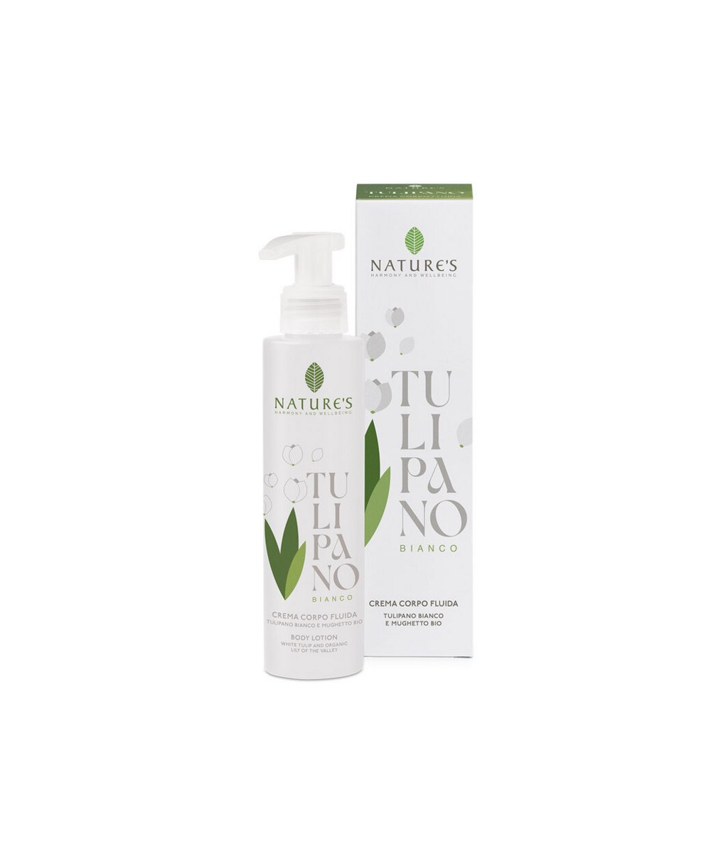NATURE'S Tulipano Bianco Crema Corpo Fluida