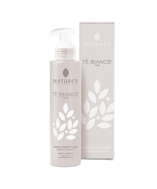 NATURE'S Tè Bianco Puro Crema Corpo Fluida