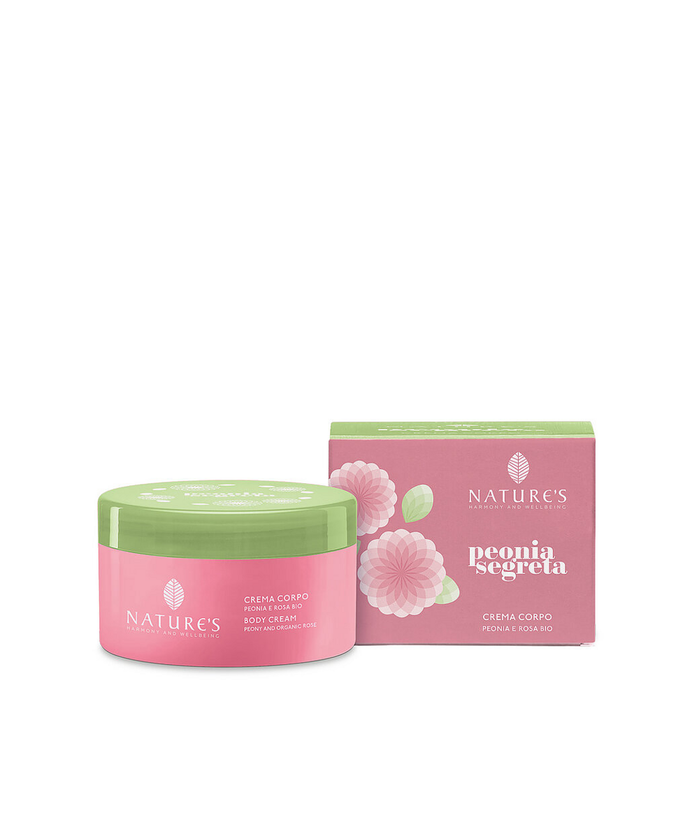 NATURE'S Peonia Segreta Crema Corpo - 200ml